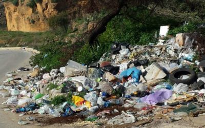 A Montoro una discarica a cielo aperto nell’ex zona prefabbricati, esposto U.Di.Con