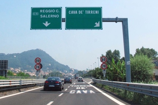 Tratto autostrada A3 tra Cava e Salerno chiuso tra il 5 e il 6 settembre: ecco il percorso alternativo