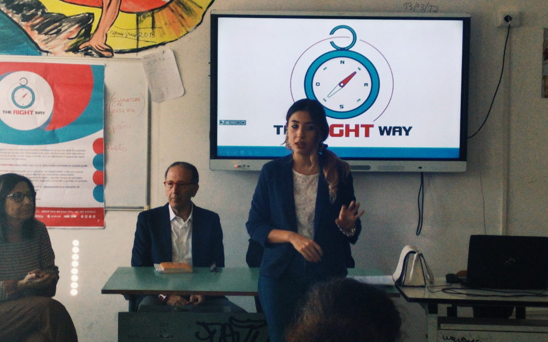 “The Right Way”, seconda tappa al Liceo Sabatini Menna di Salerno: 9 novembre terzo appuntamento