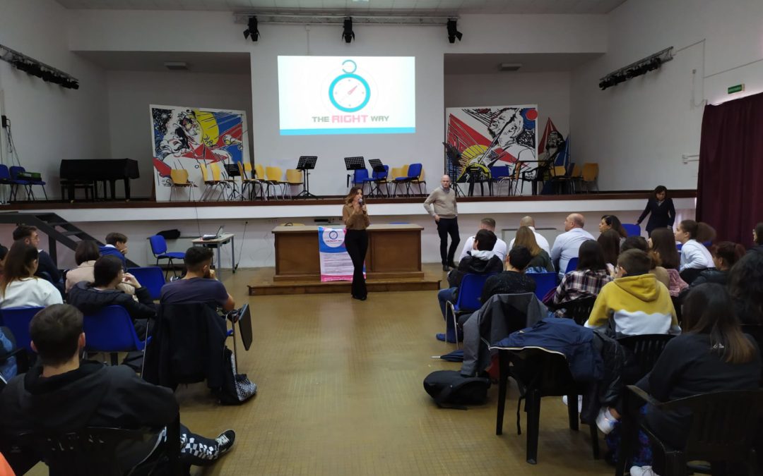 Terzo appuntamento del progetto “The Right Way”, U.Di.Con presente al Perito Levi di Eboli