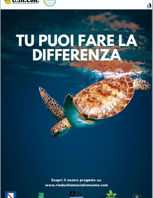 U.Di.Con in piazza con il progetto RIeduchiamoCI al Consumo per L’Ambiente – RI.CICLA Salerno 6, 13, 20 novembre 2021