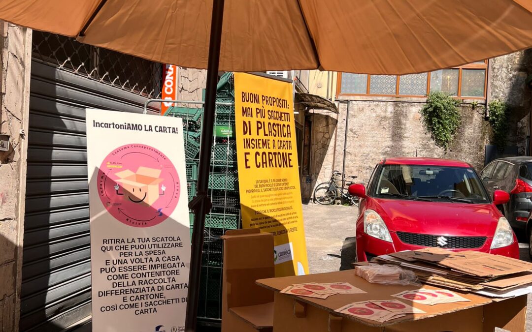 IncartoniAMO la carta : volge al termine l’iniziativa in collaborazione con Salerno Pulita, Comieco e il Comune di Salerno