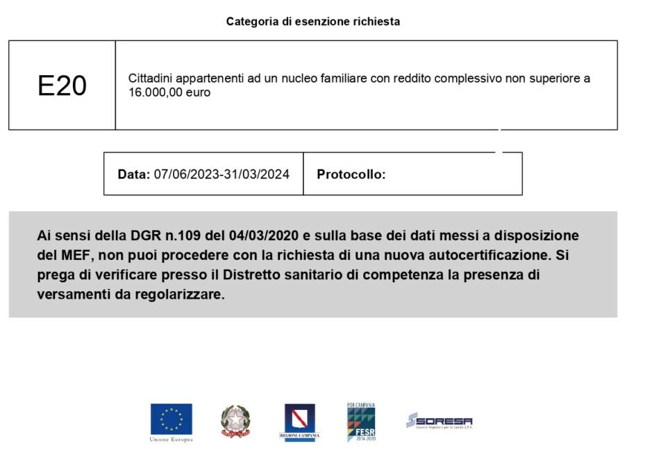 Esenzione ticket: Aziende Sanitarie campane non coordinate e irrispettose delle direttive autorizzate a livello regionale, l’intervento di U.Di.Con.