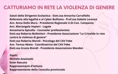 CATTURIAMO IN RETE CONTRO LA VIOLENZA DI GENERE ENTRA NELLA SCUOLE