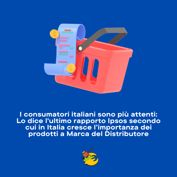 I consumatori italiani sono più attenti. Lo dice l’ultimo rapporto Ipsos secondo cui in Italia cresce l’importanza dei prodotti a Marca del Distributore