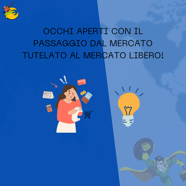 U.Di.Con. informa: Occhi aperti con il passaggio dal mercato tutelato al mercato libero!